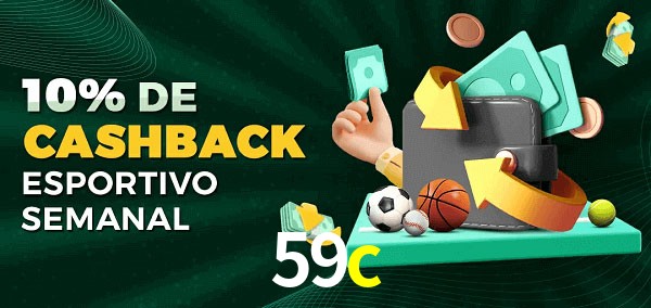 10% de bônus de cashback na 59c